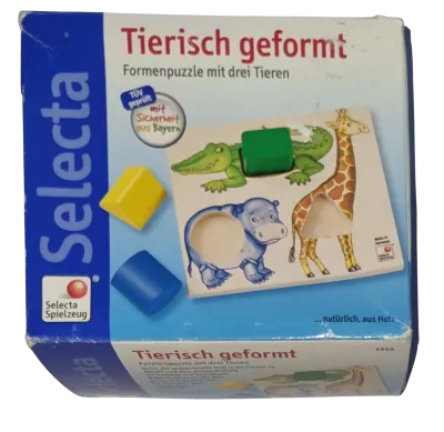Selecta Holzpuzzle 1553 Tiere