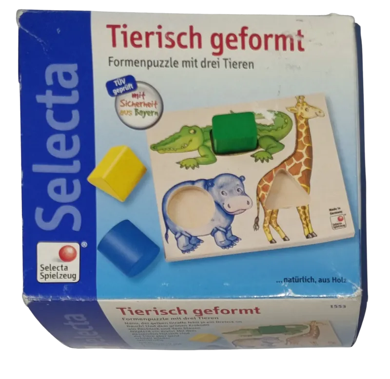 Selecta Holzpuzzle 1553 Tiere