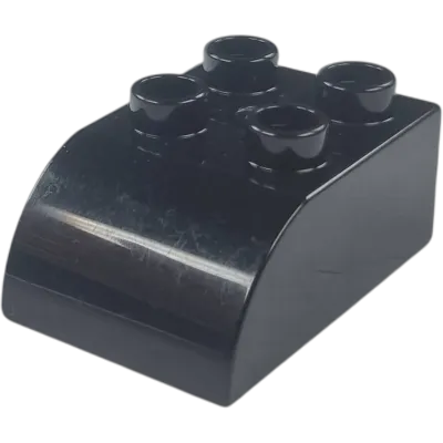 Lego Duplo 2x3 Dachstein 2302 Schwarz