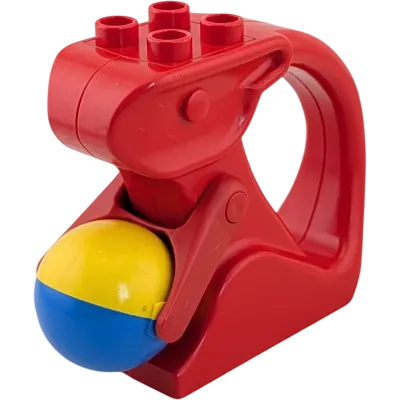 Lego Duplo Primo Baby Rassel Rot mit drehbarer Kugel Gelb Blau