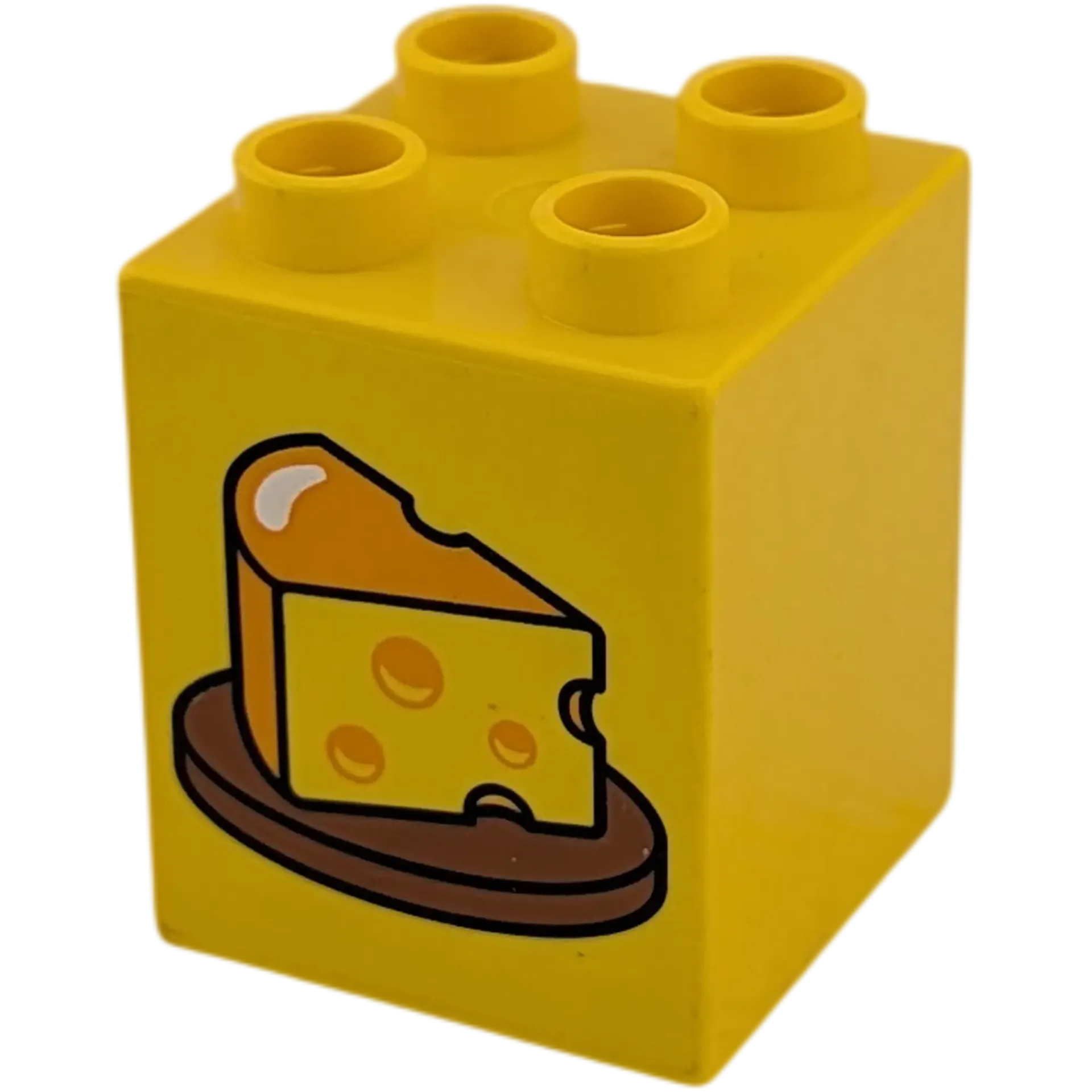 Lego Duplo 2x2x2 Stein Gelb Käse