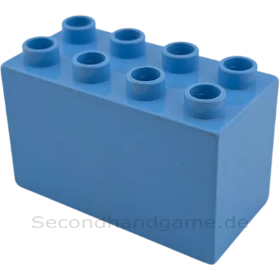 Lego Duplo 2x4x2 Doppelstein 31111 Blaugrau