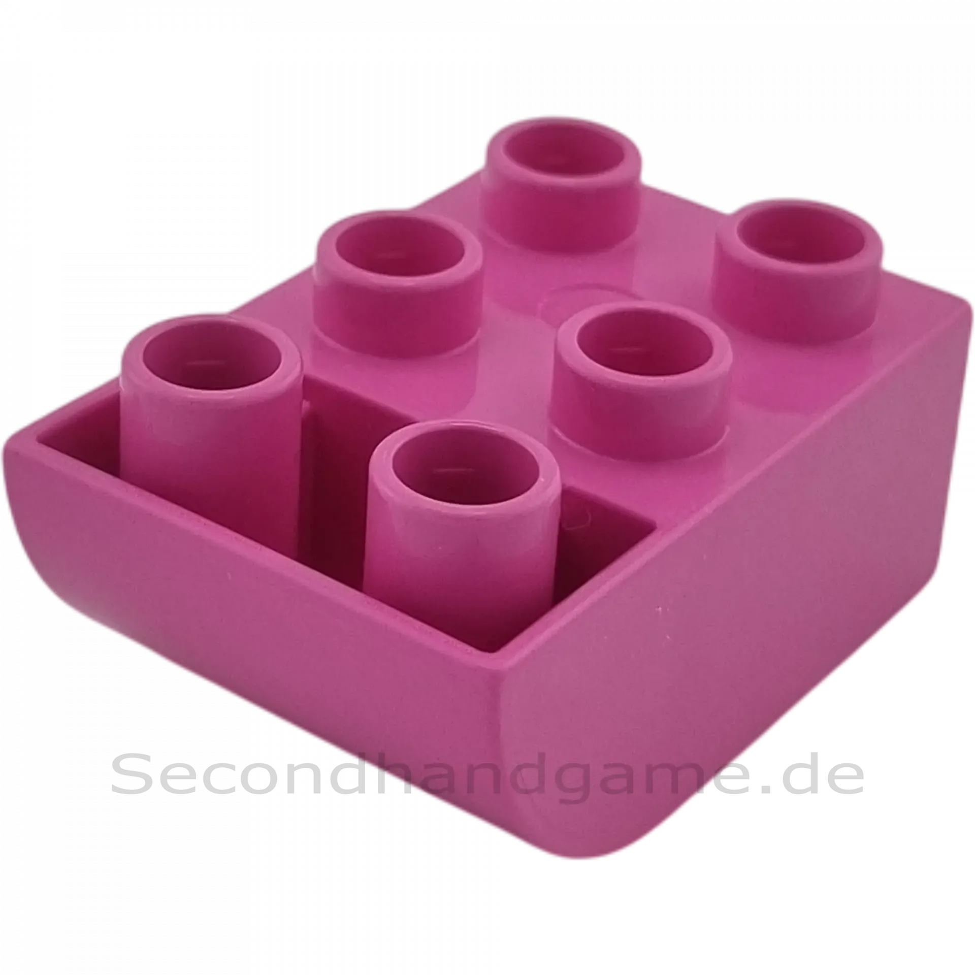 Lego Duplo 98252 Stein 2x3 gebogene Unterseite Pink