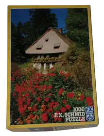 FX Schmid Puzzle 1000 Teile Schwarzwaldhaus 98177.1