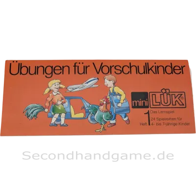 LÜK - Westermann mini LÜK Heft Übungen für Vorschulkinder 1, ab 4 Jahren