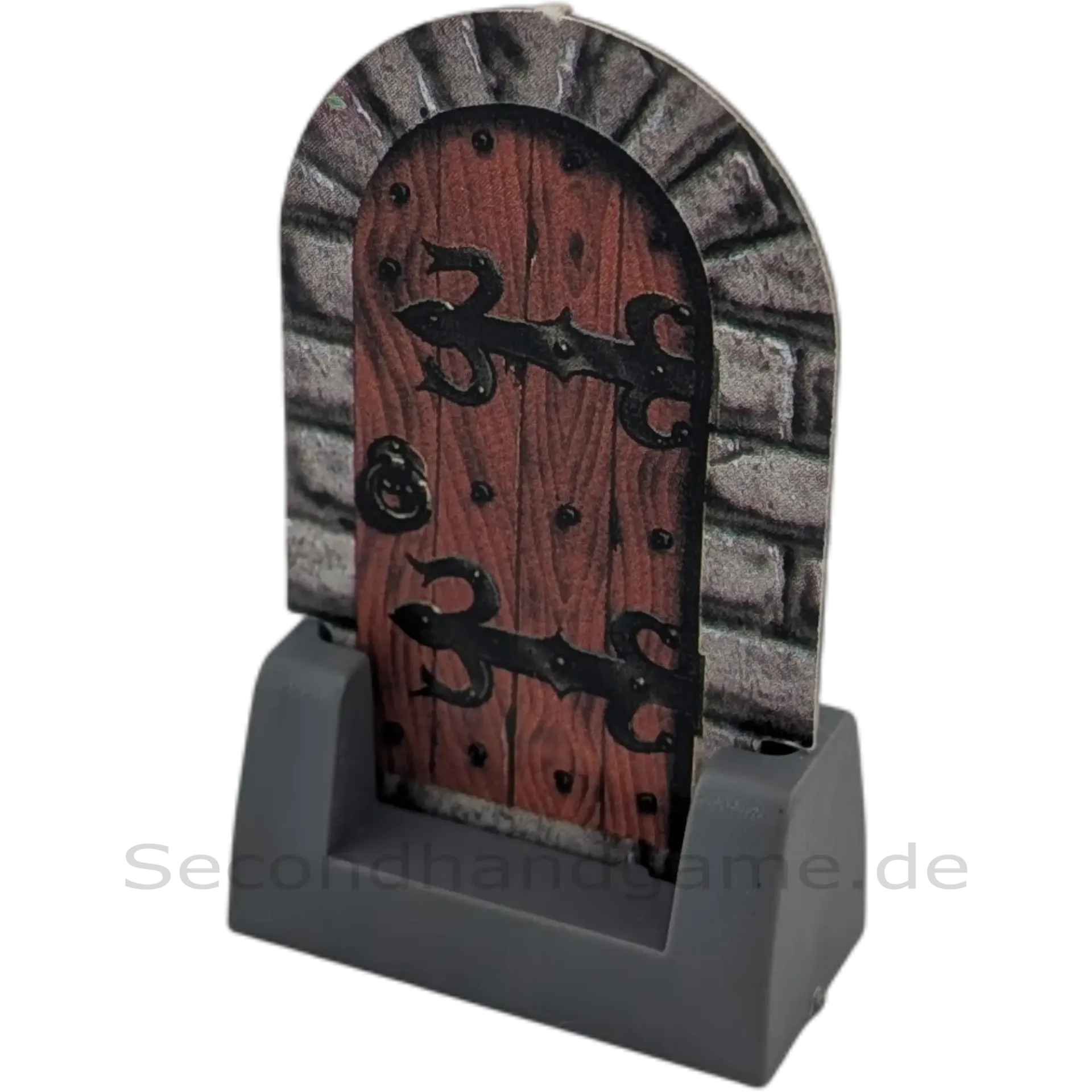 MB Hero Quest Master Ersatzteil Tür geschlossen mit Ständer