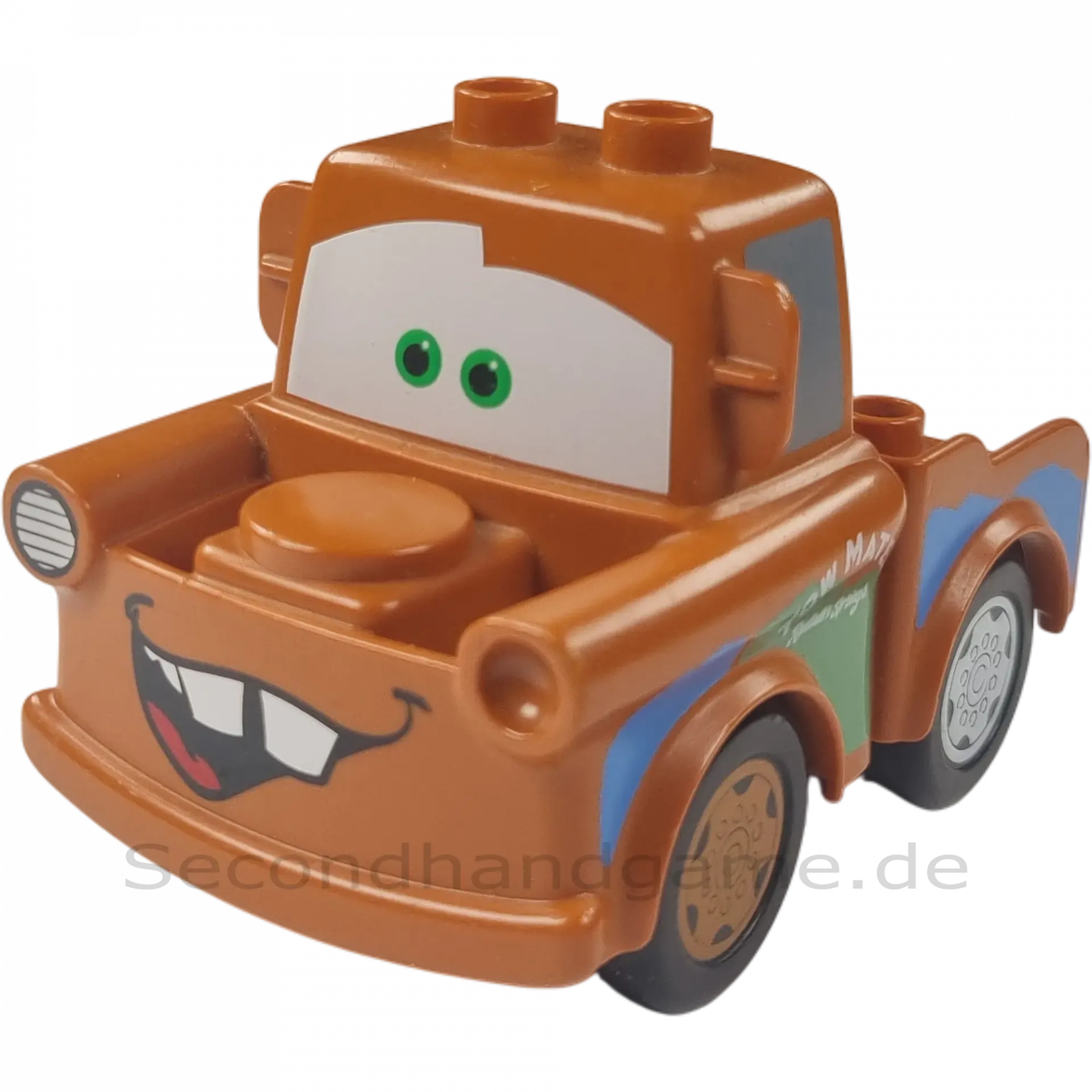 Lego Duplo Disney Cars Hooks Braunes Auto braun silberne Felgen