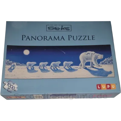 Lupu Panorama Puzzle 1000 Teile The art of Silvio irilli 1090 Eisbären