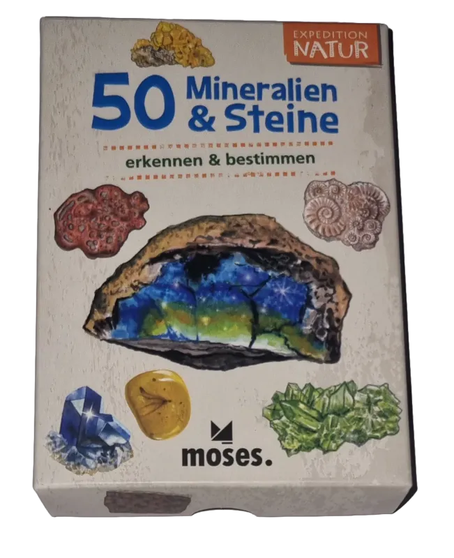 Moses 50 Mineralien & Steine Expedition Forscher
