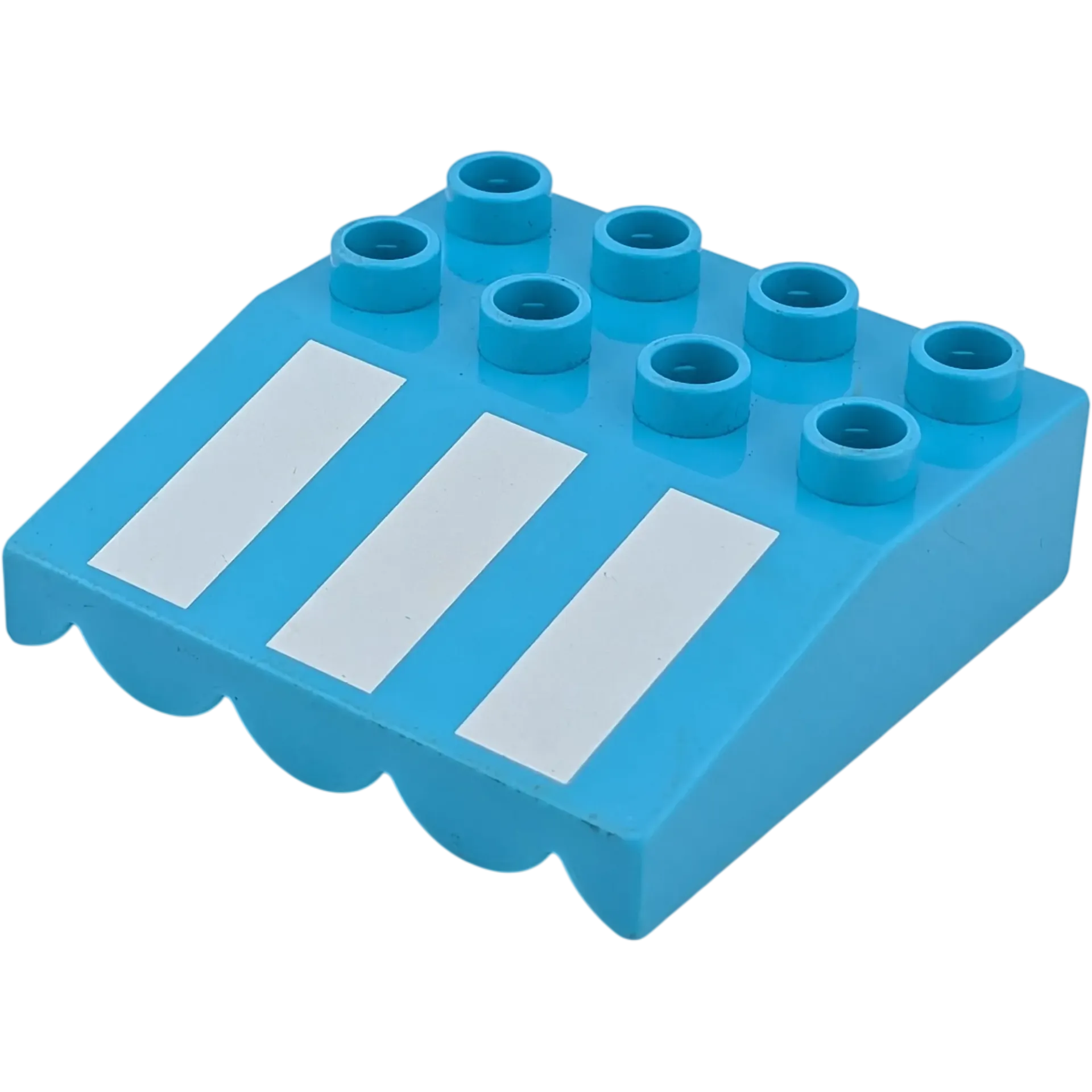 Lego Duplo 31170 Markise Hellblau mit Weiß Dach