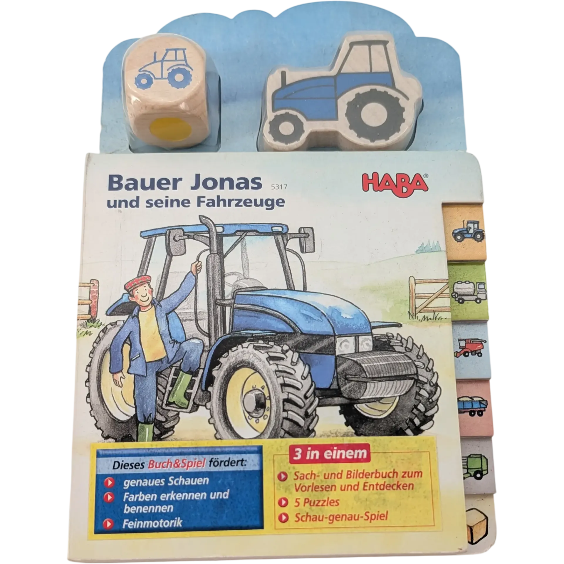 Haba Bauer Jonas und seine Fahrzeuge 5317
