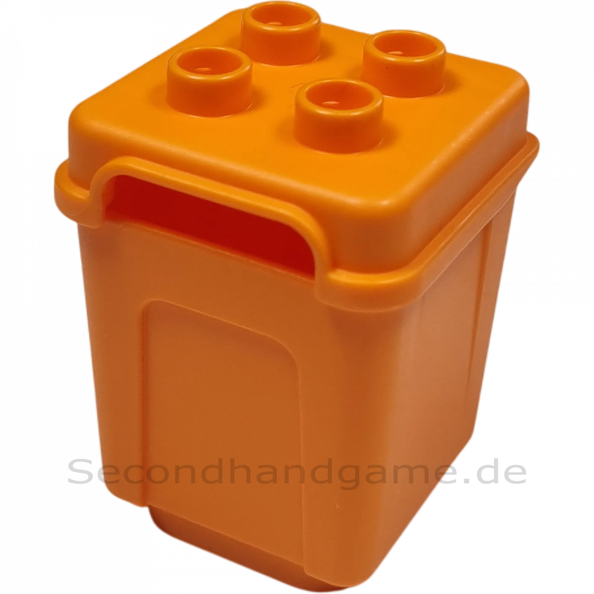 Lego Duplo Mülltonne Orange