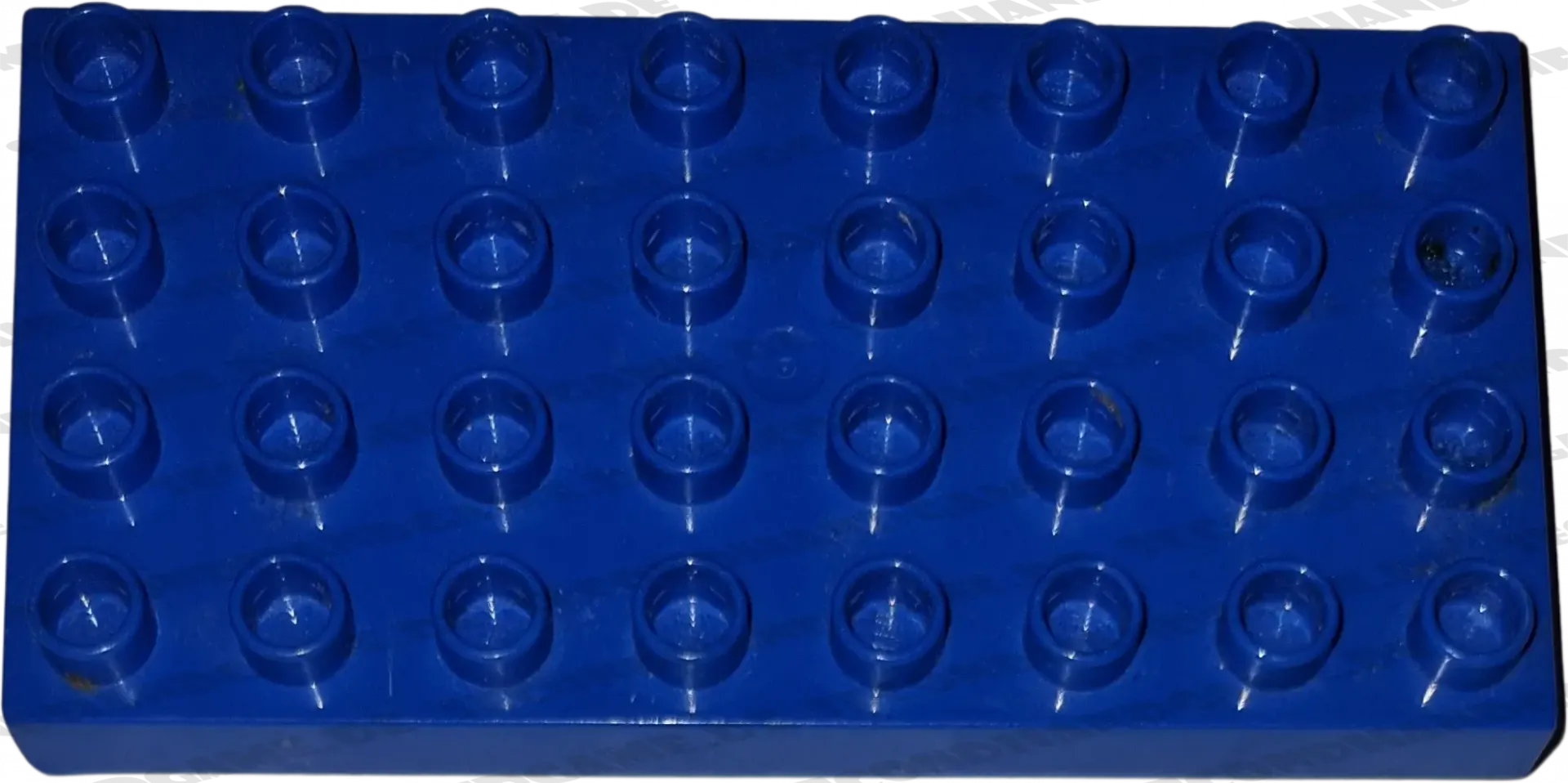 Lego Duplo Platte 4x8 Platte Blau B-Ware