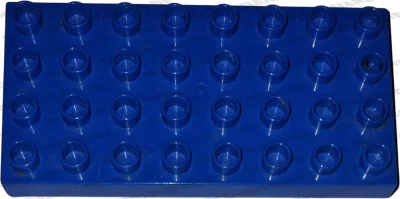 Lego Duplo Platte 4x8 Platte Dunkelblau