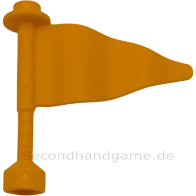 Lego Duplo Flagge Fahne Gelborange