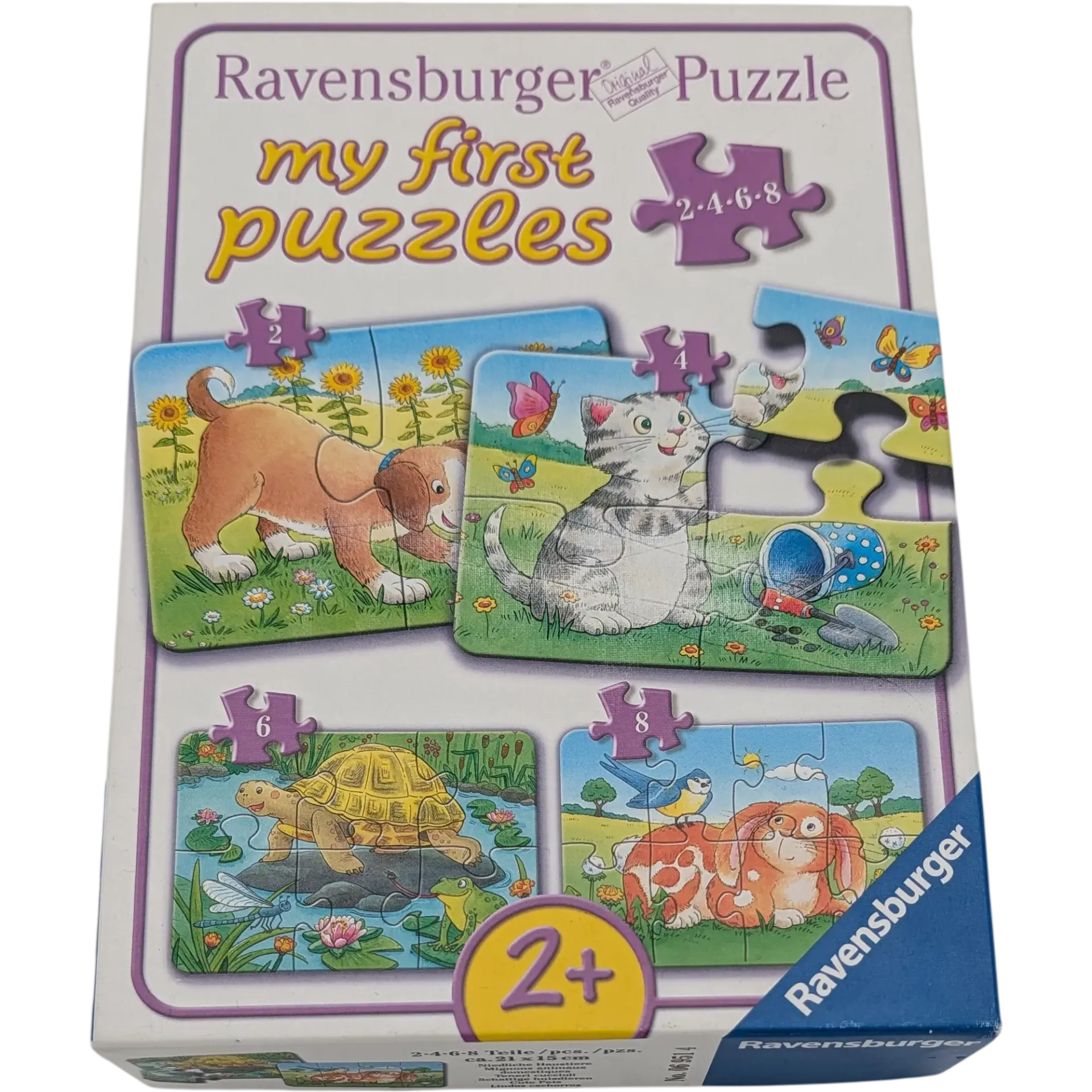 Ravensburger Puzzle my first Puzzles Niedliche Haustiere 069514
