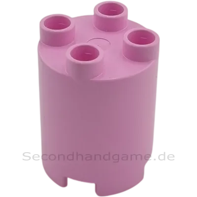 Lego Duplo 98225 Rund Bau Stein 2x2x2 Säule Vase Blumentopf Rosa