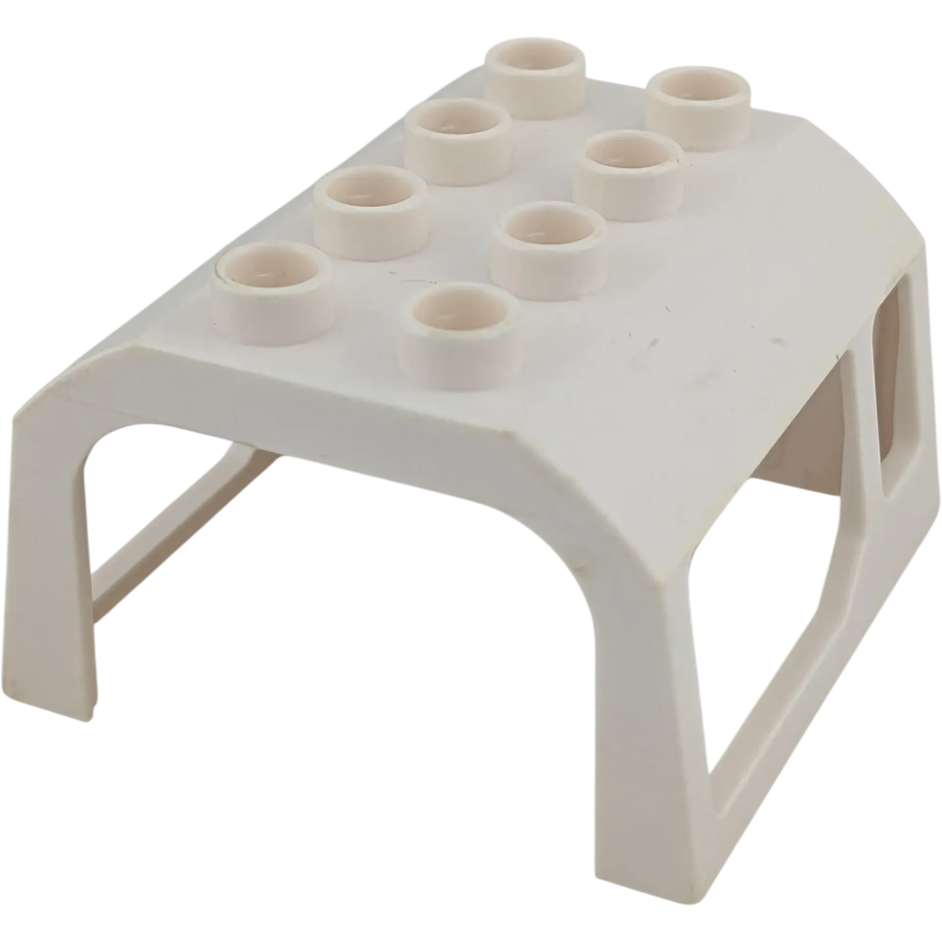 Lego Duplo Zug Kabinendach / Lokführer-Aufsatz 2x4 – Weiß (Teile-Nr. 51546)