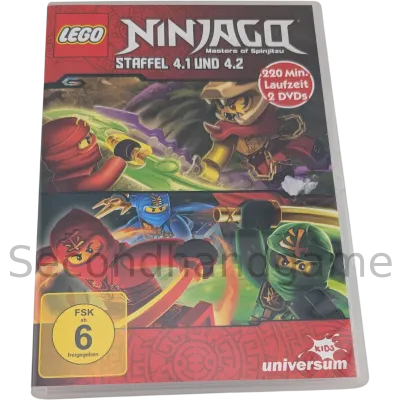 DVD Lego Ninjago Saffel 4.1 und 4.2 FSK 6