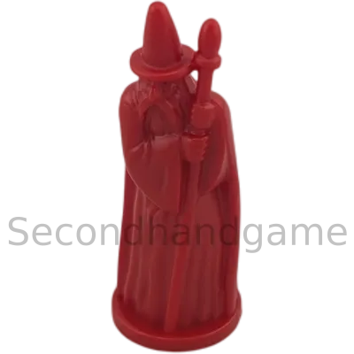 Das verrückte Labyrinth Ersatzteile Zauberer Spielfigur Rot