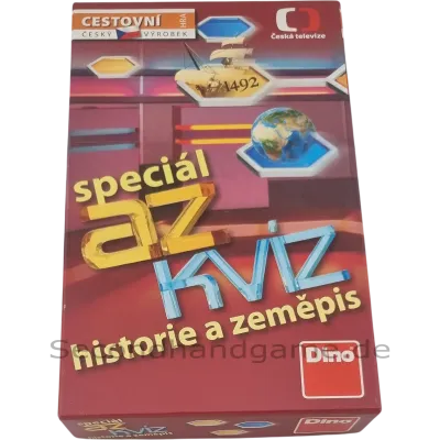 Dino Spezial AZ Quiz (Speciál AZ Kvíz) Geschichte und Geografie 621749, ab 13 Jahren