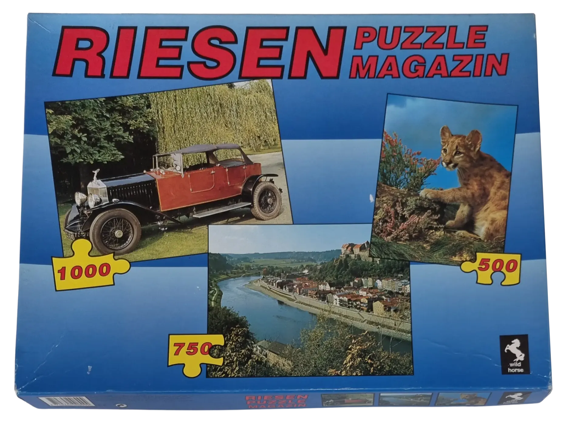 Wild Horse Puzzle 500, 750, 1000 Teile Riesen Puzzle Magazin 100899