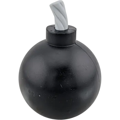 Lego Duplo Bombe schwarz mit Zünder