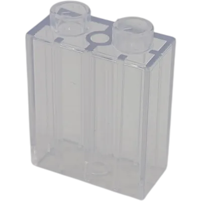 Lego Duplo 4066 Stein 1x2x2 Transparent Glasstein