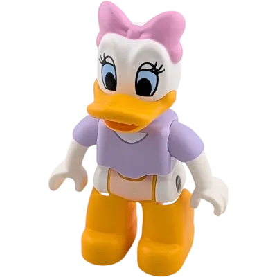 Lego Duplo Disney Daisy Duck mit rosa Schleife