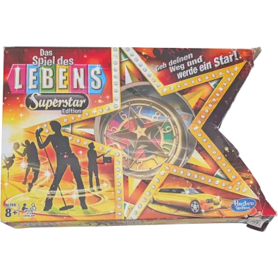 Hasbro Das Spiel des Lebens Superstar Edition