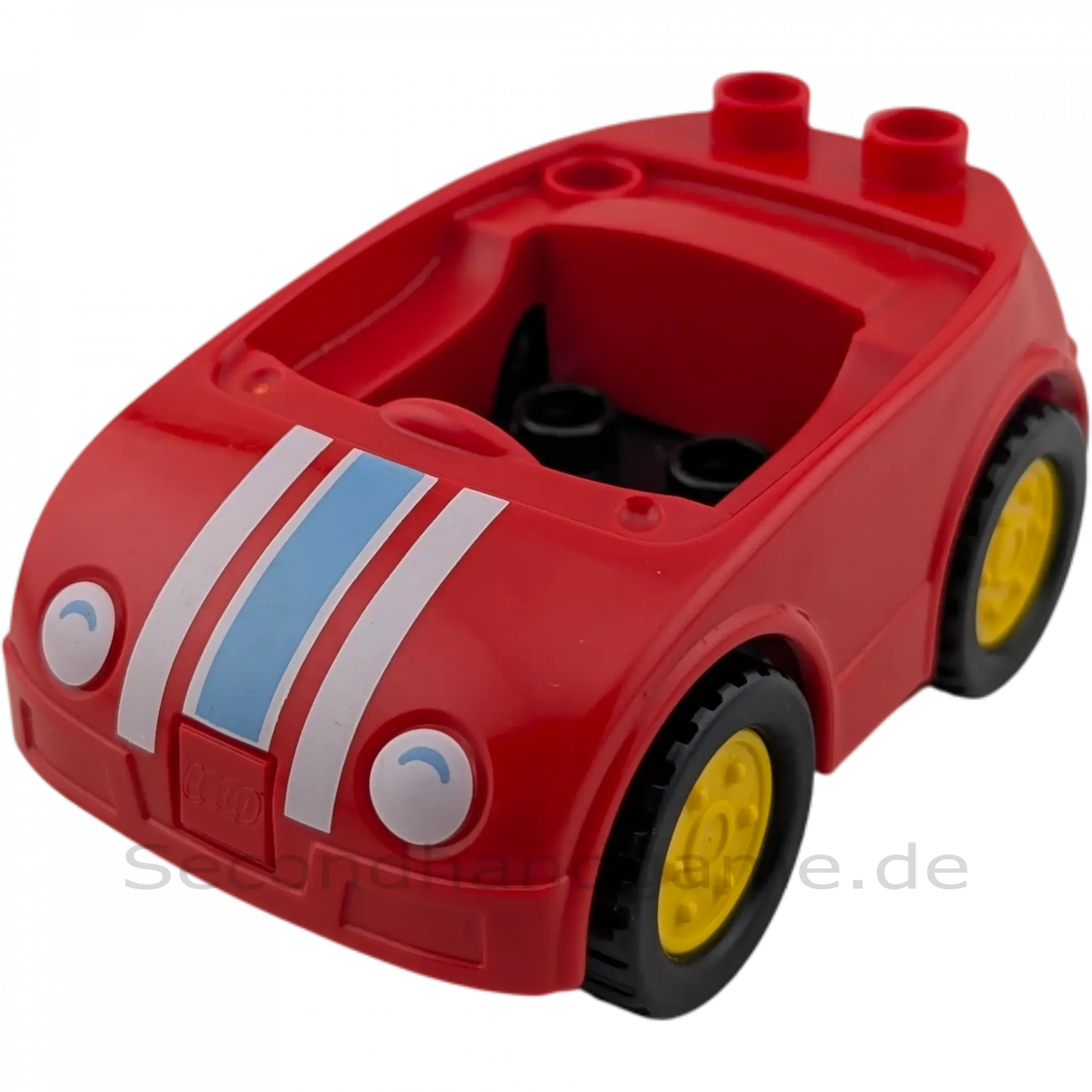 Lego Duplo Auto Flitzer Rennauto Rot Gestreift