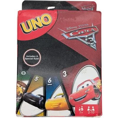 Uno Disney Cars 3