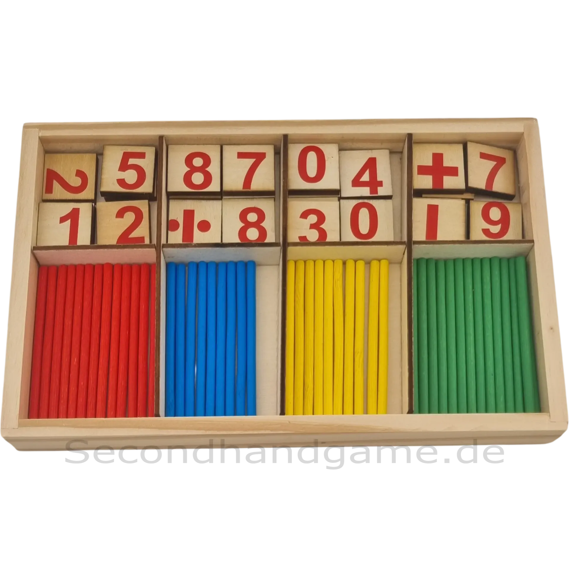 Legespiel Rechenspiel bis 40 Holz 