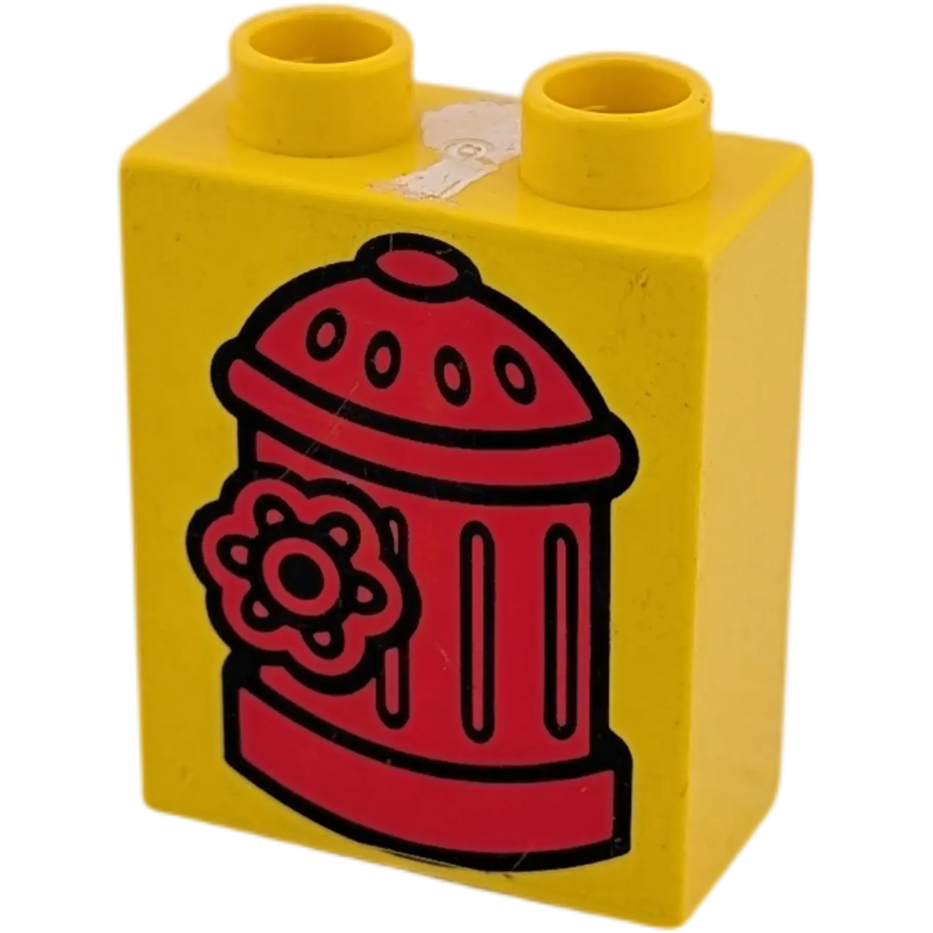 Lego Duplo  1x2 Stein Gelb Hydrant 4066