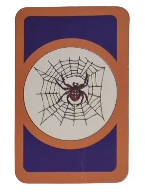 Das verrückte Labyrinth Ersatzteile Ziehkarte Spinne