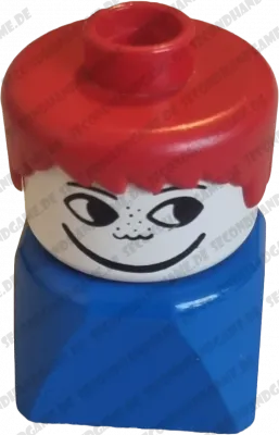 Lego Duplo älterer Figur Mann Rote Haare
