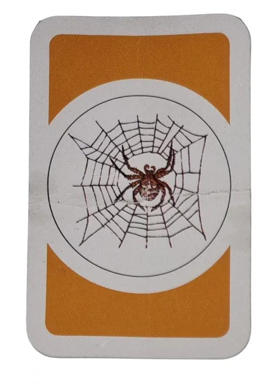 Das verrückte Labyrinth Ersatzteile Ziehkarte Spinne
