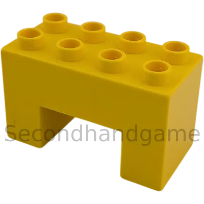Lego Duplo 2x4x2 Brücke Brückenstein 6394 Gelb