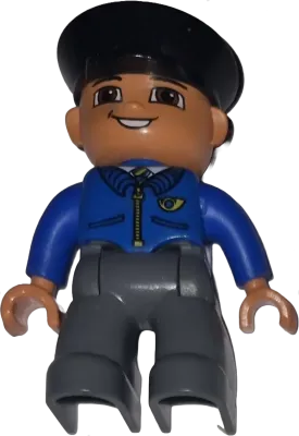 Lego Duplo Figur Mann 47394 Postmitarbeiter