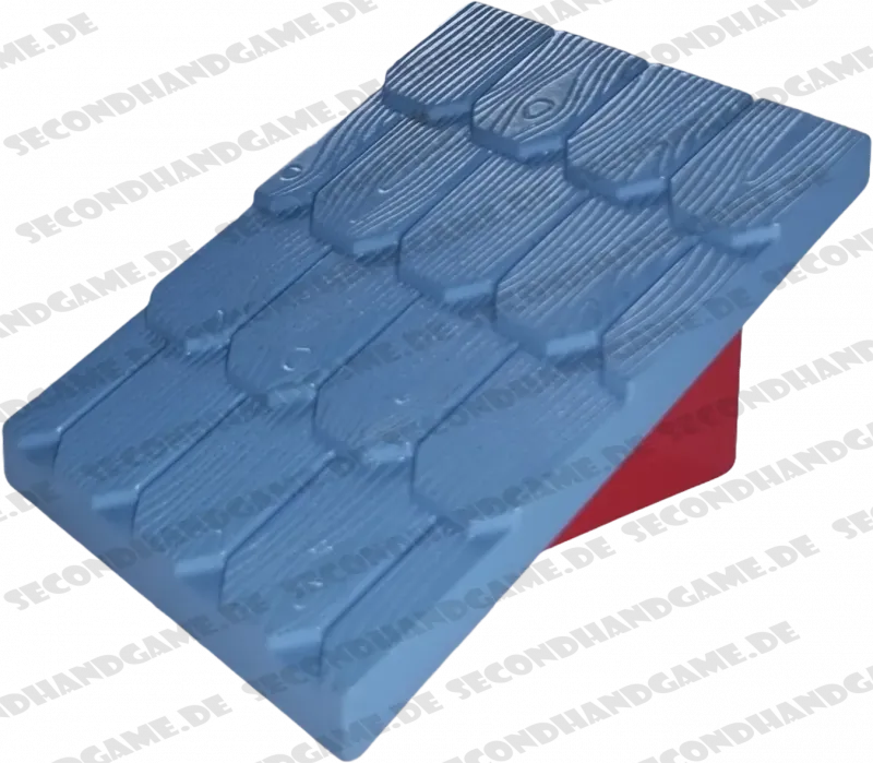 Lego Duplo 4860 Dach Rot Ziegel Hellblau
