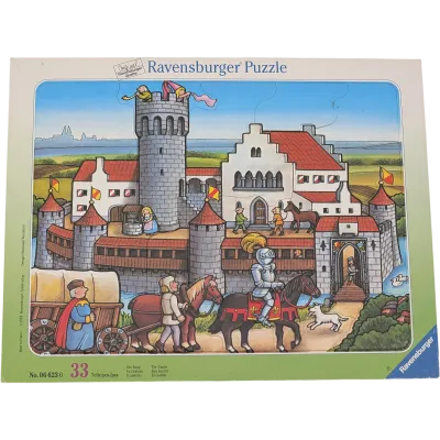 Ravensburger Rahmenpuzzle Die Burg 33 Teile 066230