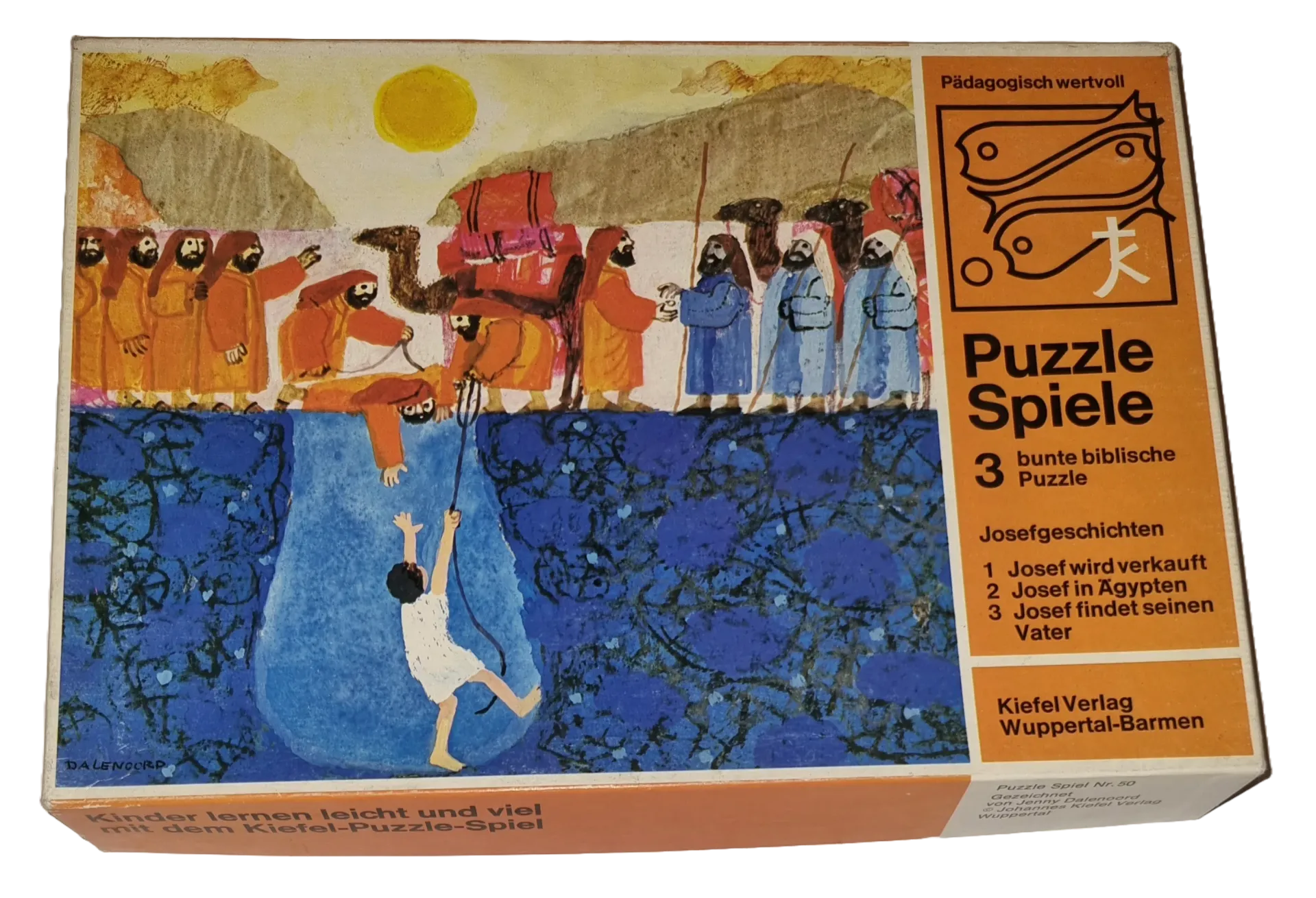 Kiefel Puzzle Spiele 3 bunte biblische Puzzle Puzzle Spiel Nr. 50