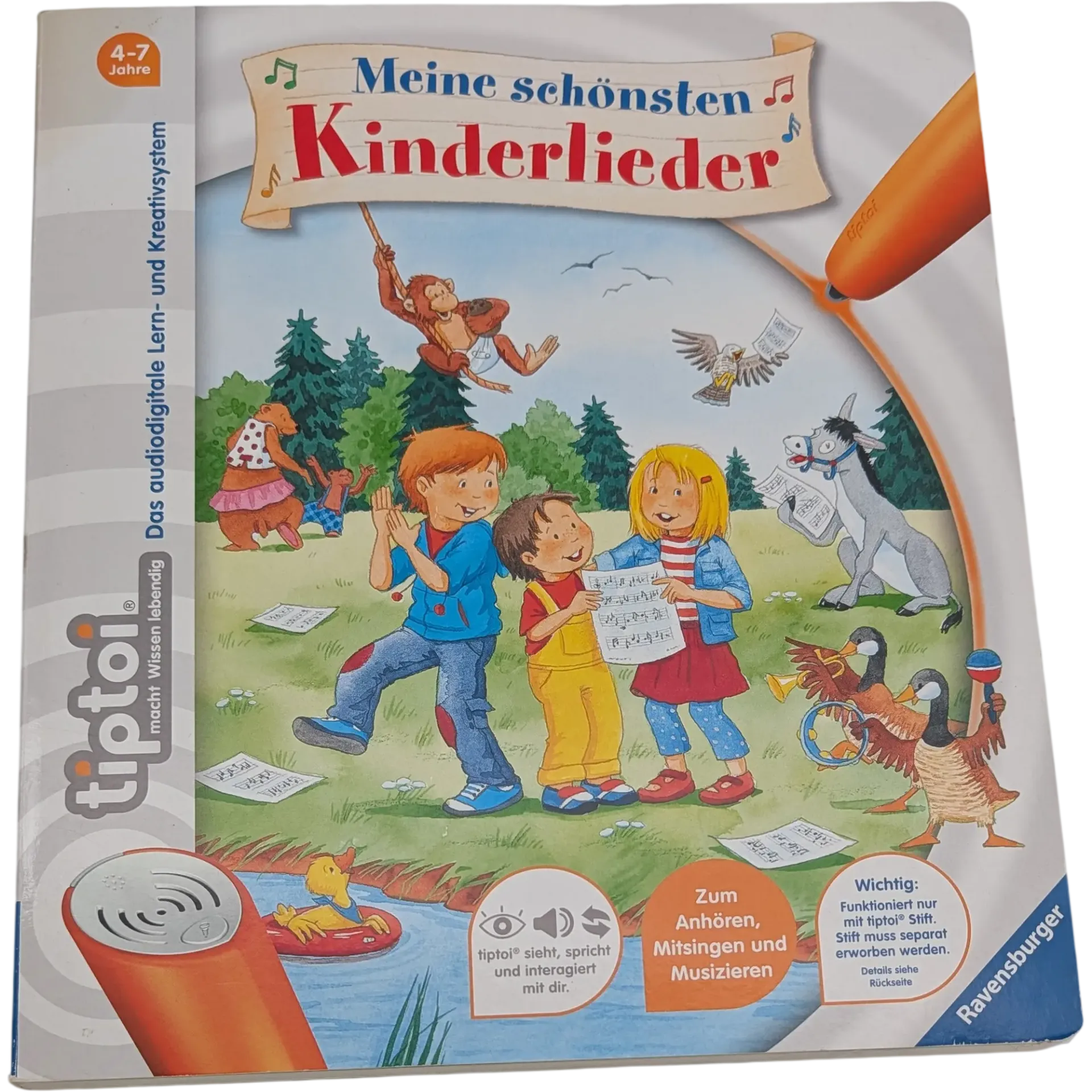 Ravensburger Tiptoi Buch Meine schönsten Kinderlieder