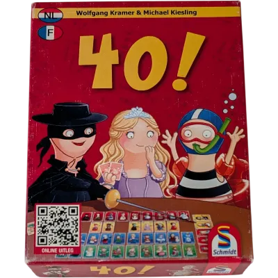 Schmidt 40! Mensch ärgere dich nicht Das Kartenspiel Niederländische Ausgabe