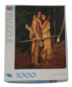 MB Puzzle 1000 Teile Indianerpaar