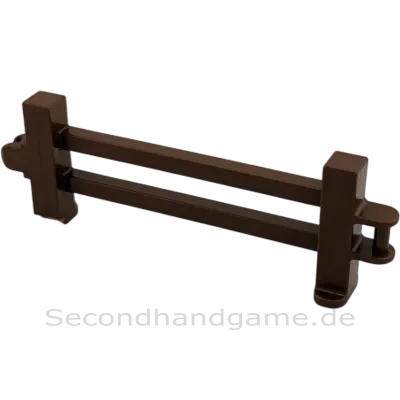 Lego Duplo Steckzaun Zaun Dunkelbraun Weidezaun