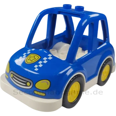 Lego Duplo Polizeiauto Groß Blau Weiß