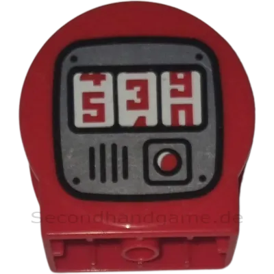 Lego Duplo 14222 Rund Rot Spielautomat Zapfsäule Zählautomat