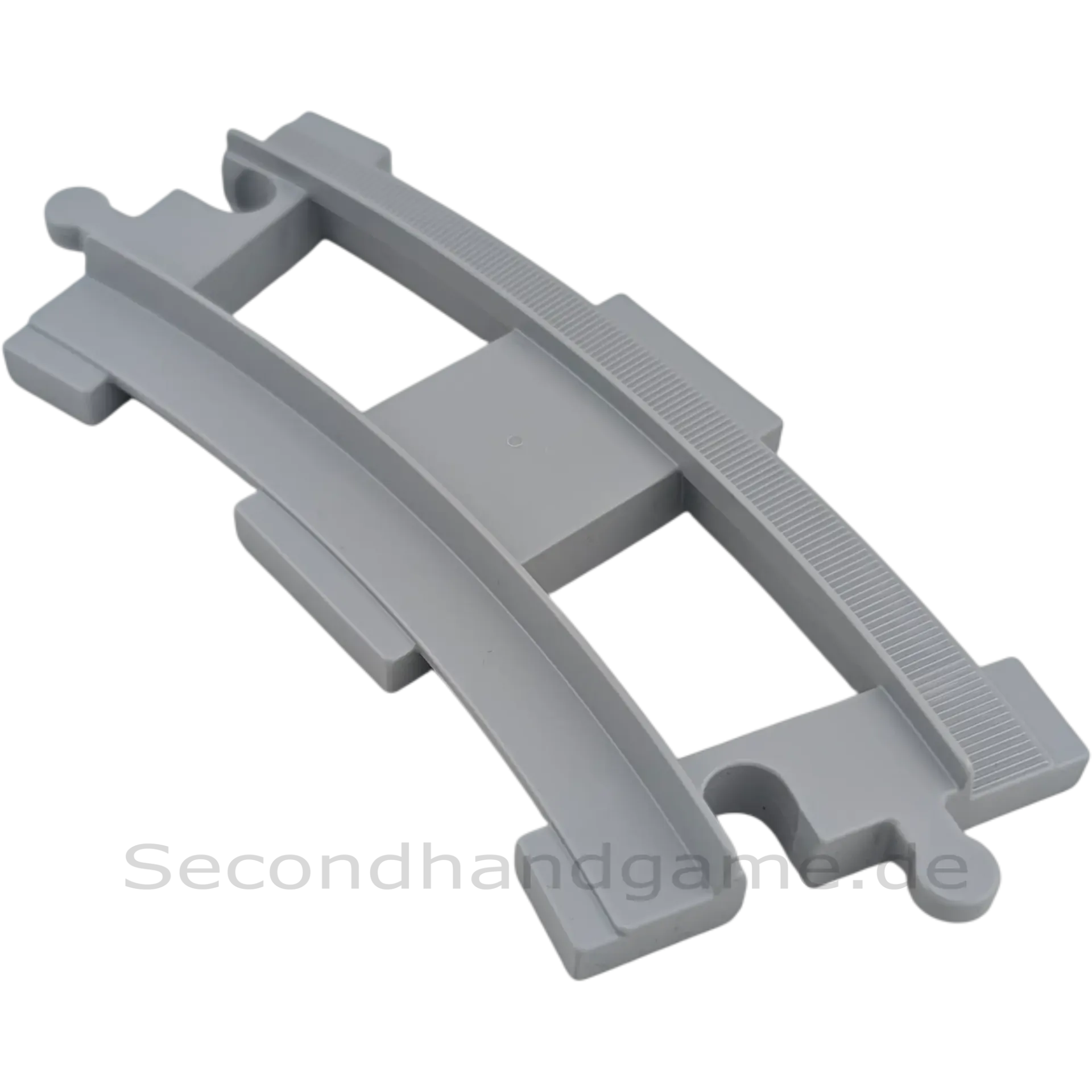 Lego Duplo Schiene Kurve hellgrau
