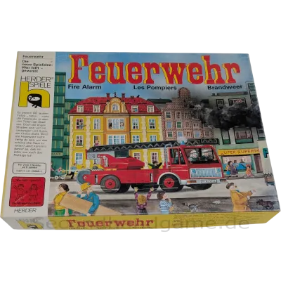 Herder Spiele Brettspiel Feuerwehr 15288, ab 5 Jahren